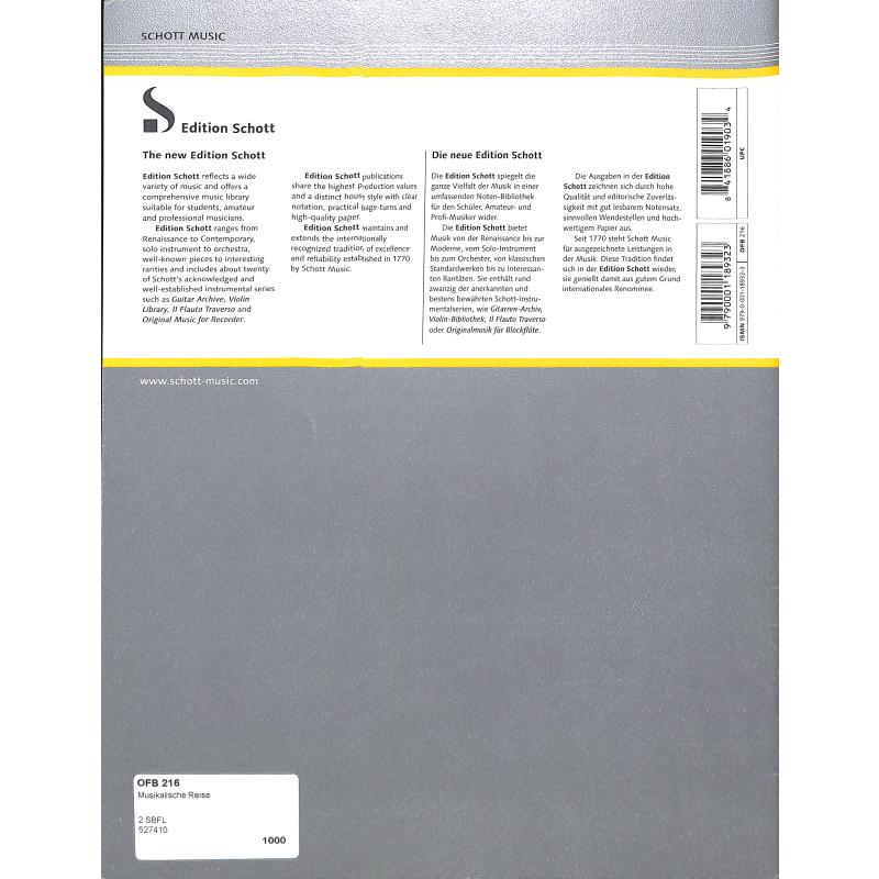 A musical journey | Musikalische Reise