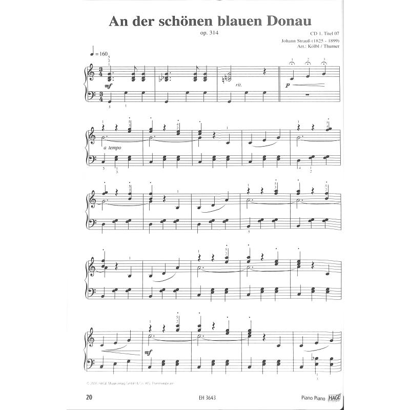 Piano piano - die 100 schönsten Melodien von Klassik bis Pop