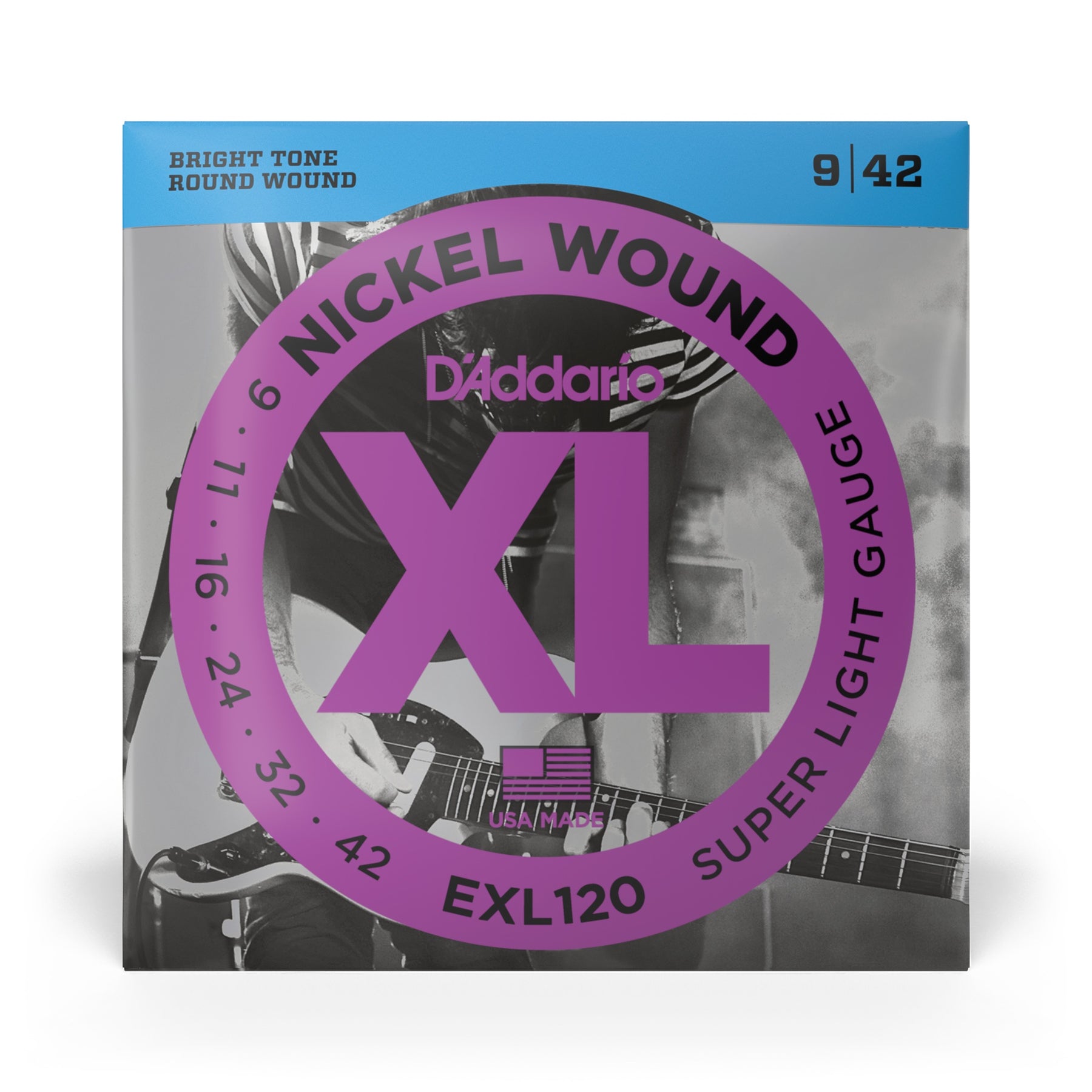 EXL120 Nickel Wound 9-42