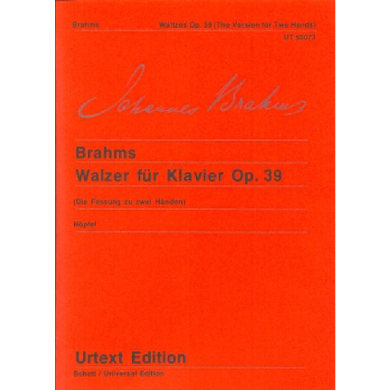 Walzer op 39