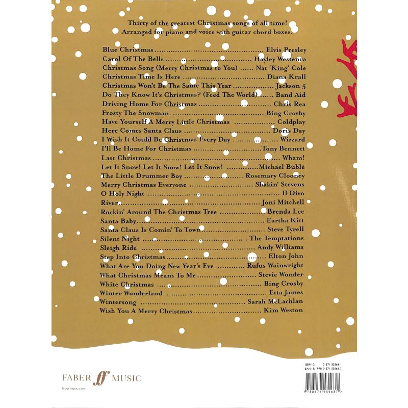 Christmas piano songbook