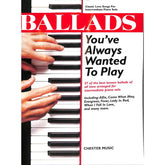 Ballads you've always wanted to play
