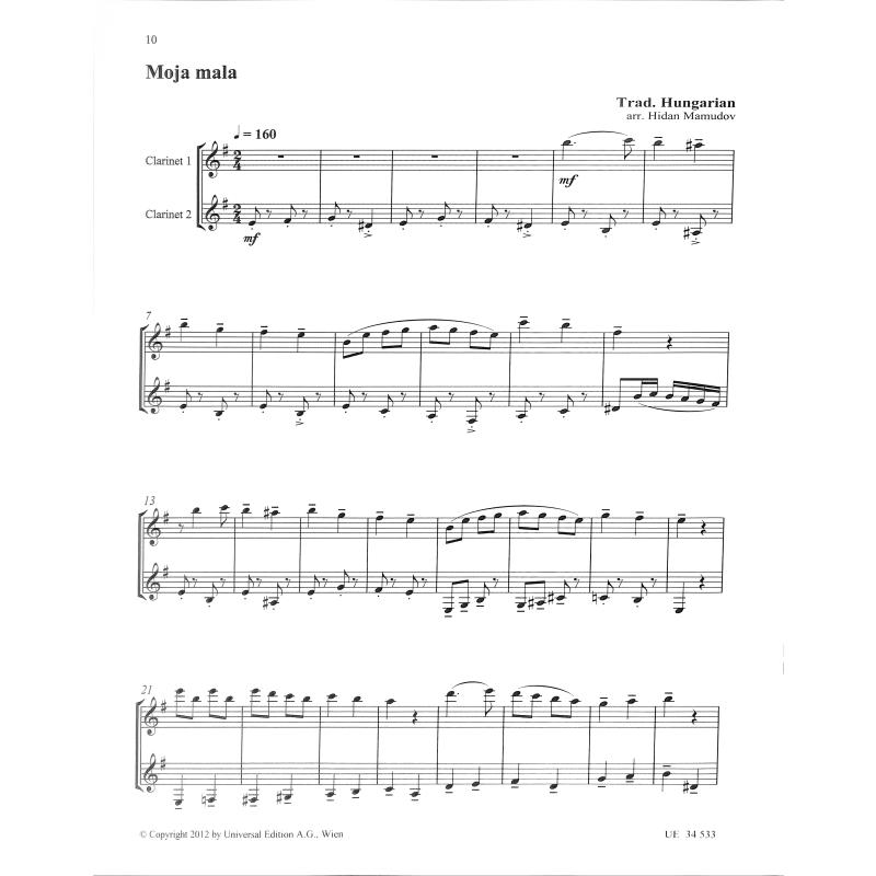 Balkan clarinet Duets