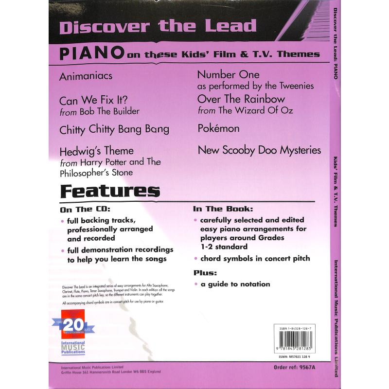 Kids' film + TV themes