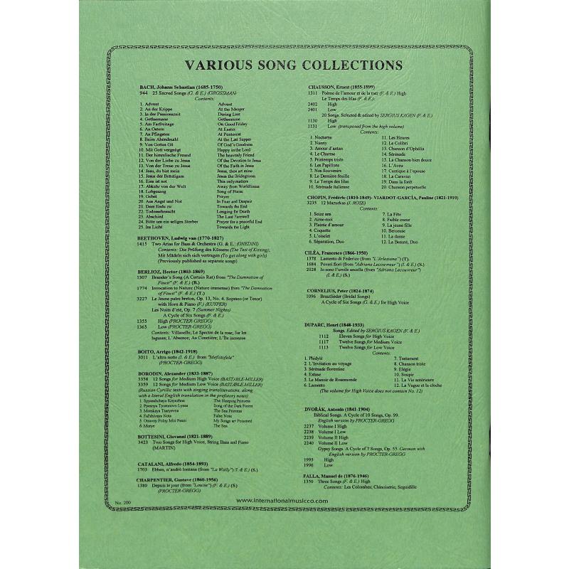 45 Arien aus Opern und Oratorien 2