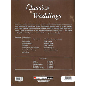 Classics for weddings