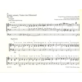 Kleine Choralvorspiele + Begleitsätze zu den Liedern des EG