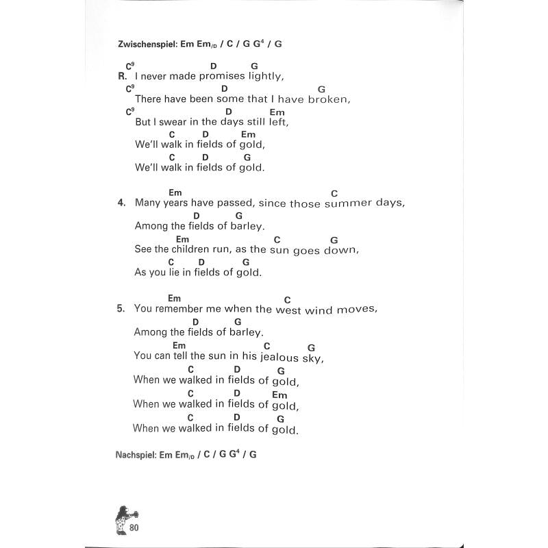 Songbuch für Gitarre 2
