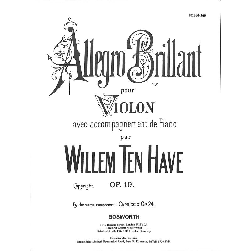 Allegro brillant op 19