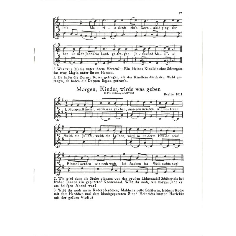 Unsere Weihnachtslieder