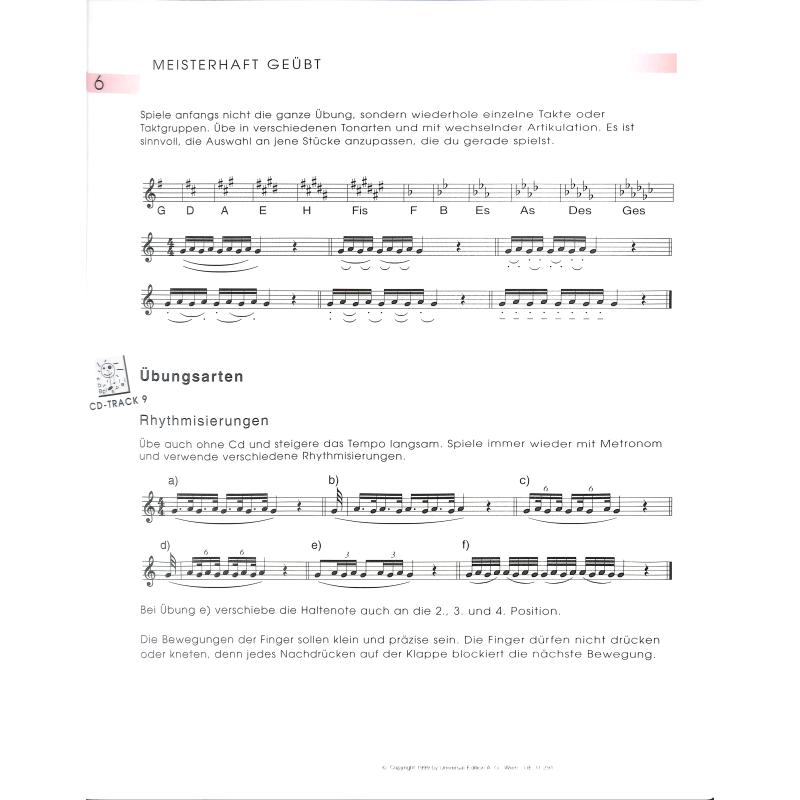 Fit for the flute 1 - Fingertechnik