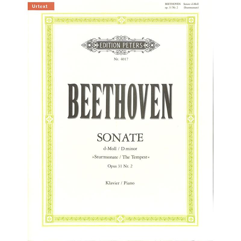 Sonate 17 d-moll op 31/2 (Sturm)