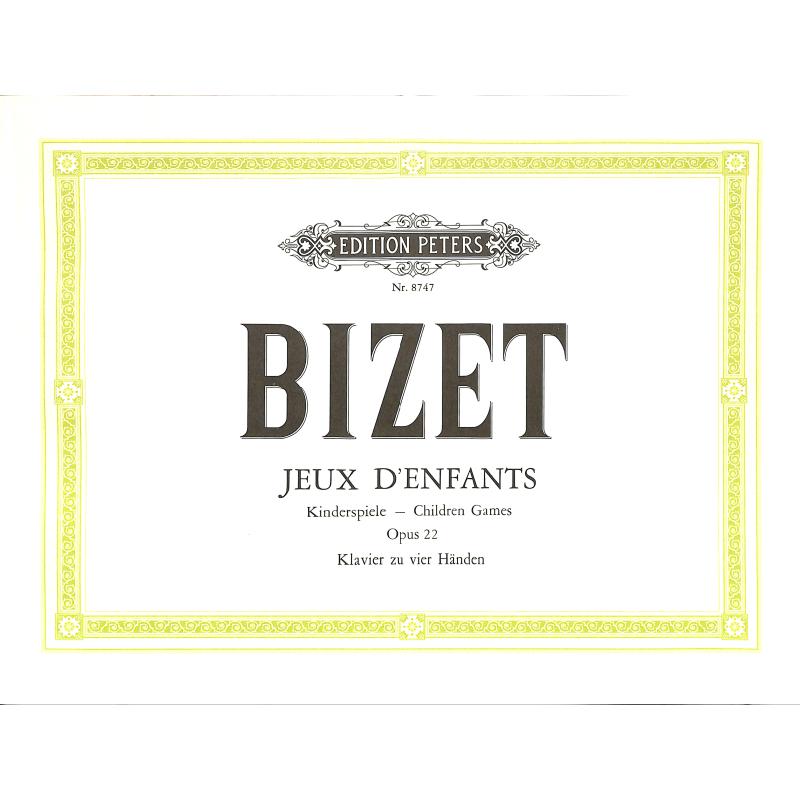 Jeux d'enfants op 22