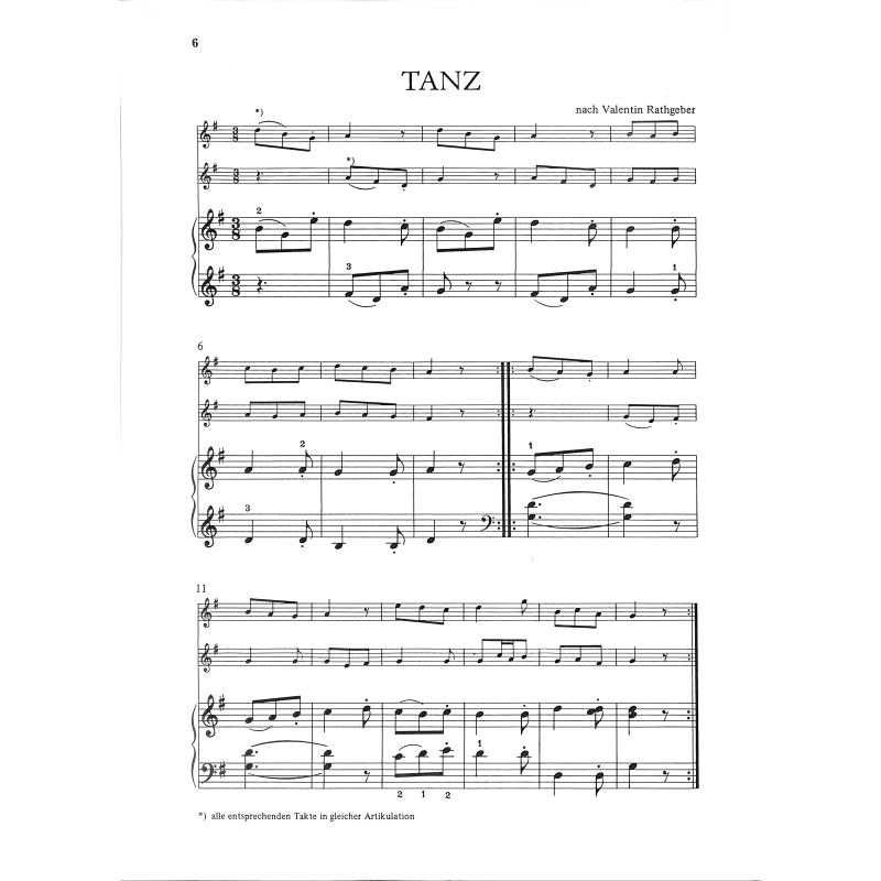 Musizierbuch 1 - leichte Spielstücke nach alten Meistern