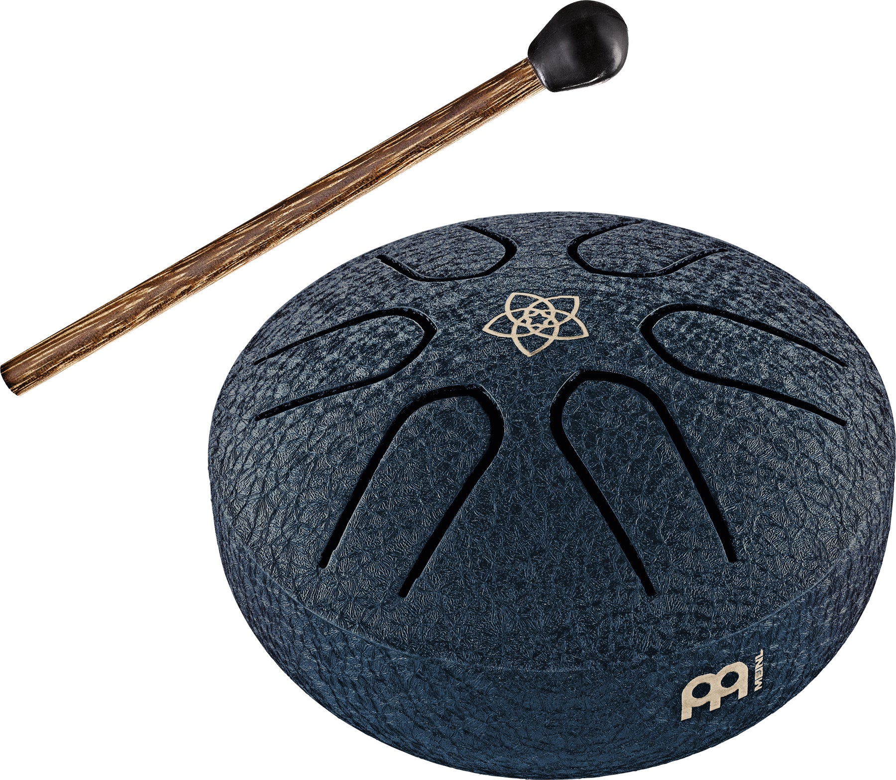Pocket steel Tongue Drum Blau