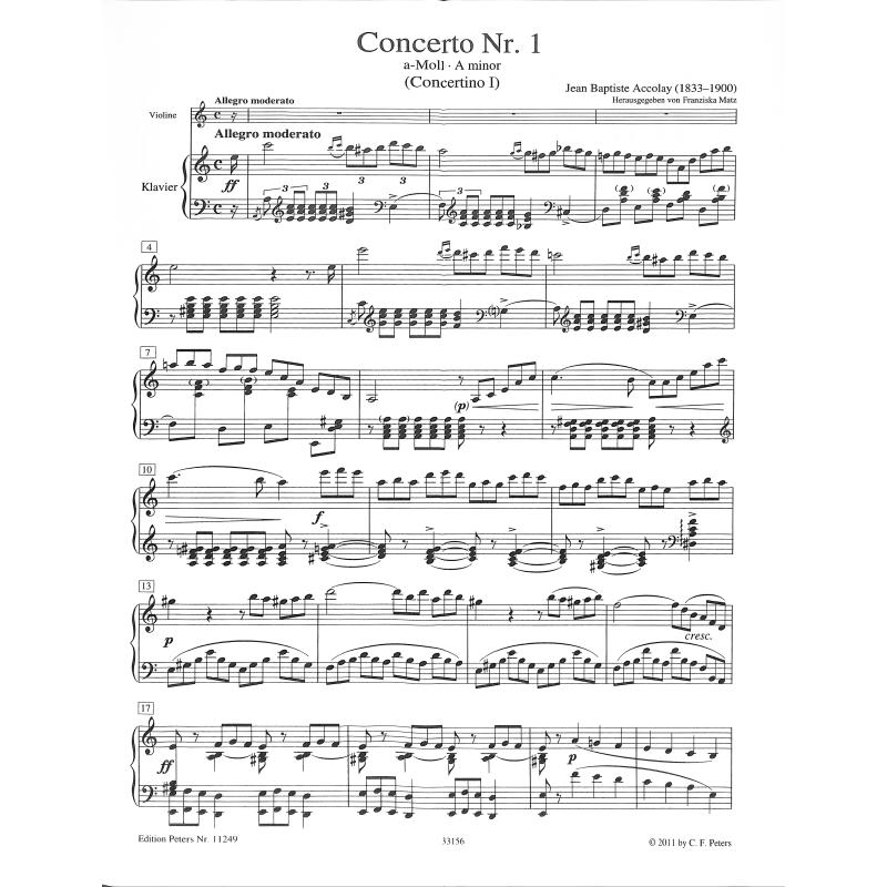 Concertino 1 a-moll