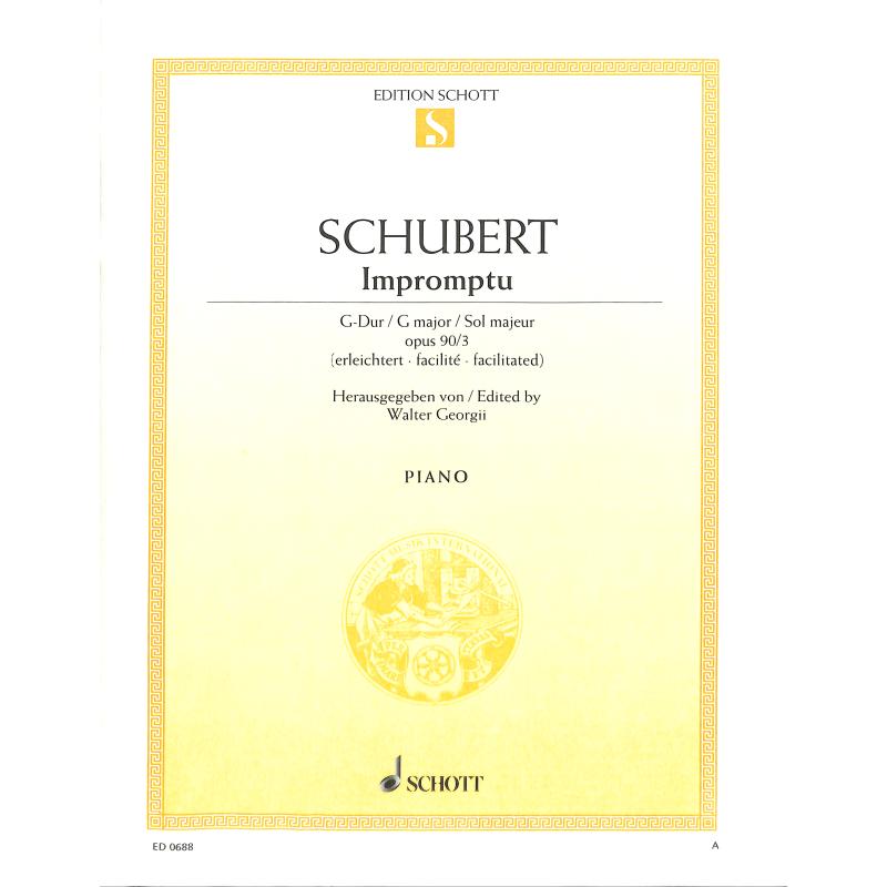 Impromptu Ges-Dur op 90/3 D 899