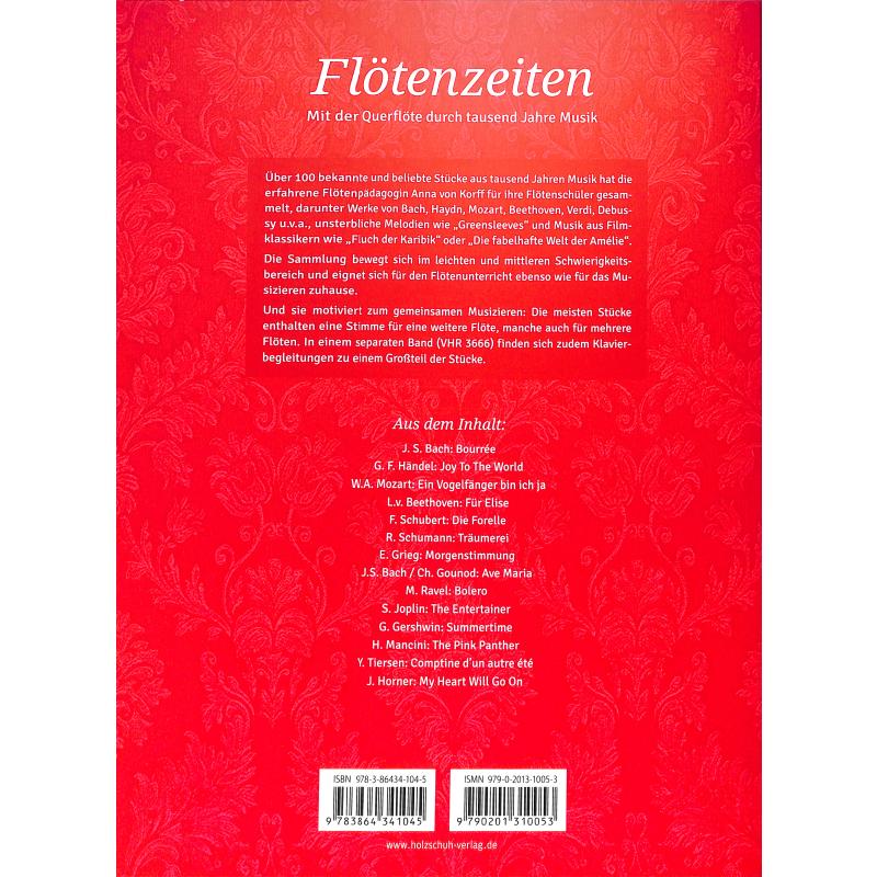 Flötenzeiten | Mit der Querflöte durch tausend Jahre Musik