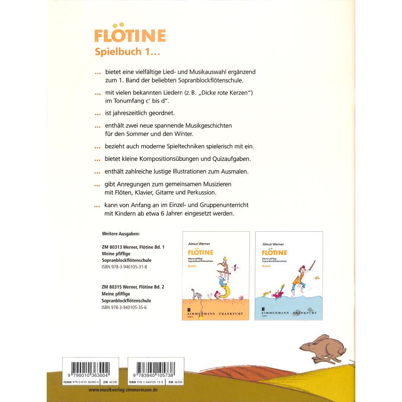 Flötine 1 - Spielbuch