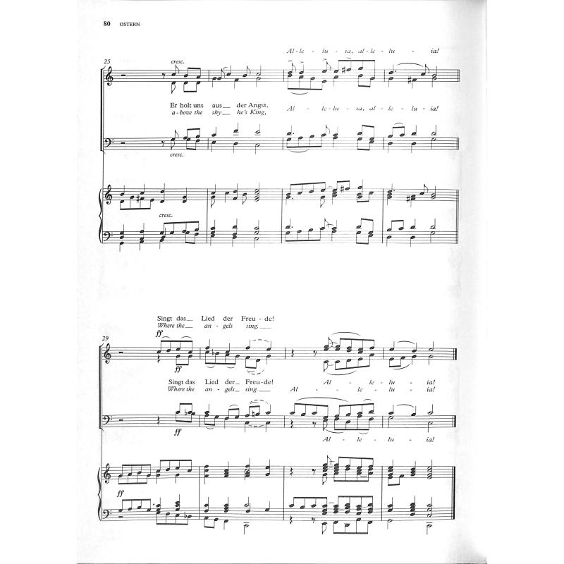 Glory to god - englische Chormusik aus 5 Jahrhunderten