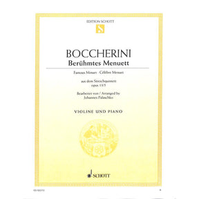 Menuett A-Dur (Quintett op 13/5)