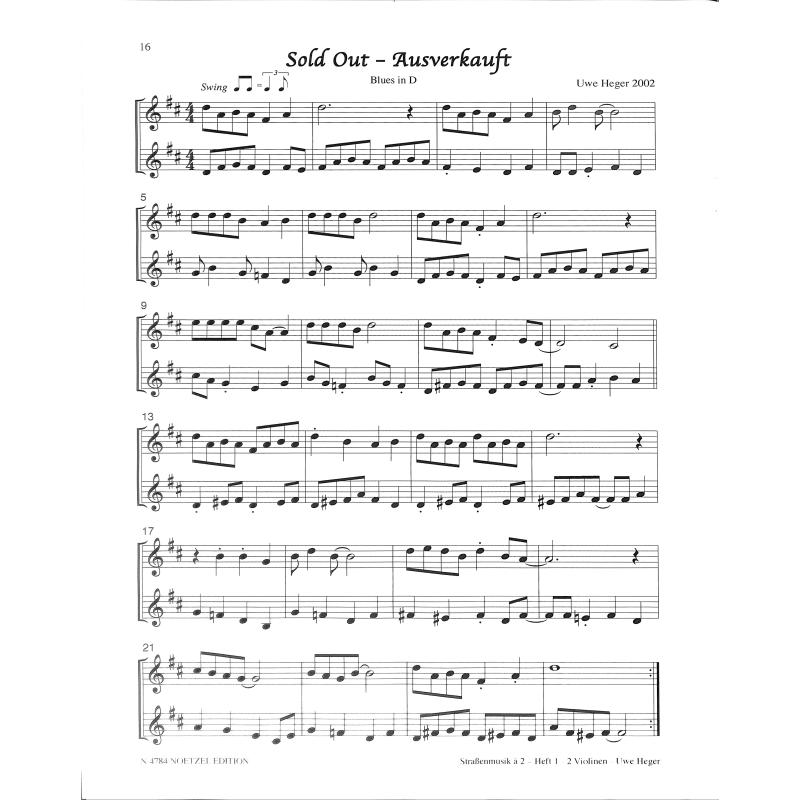Strassenmusik a 2 Heft 1