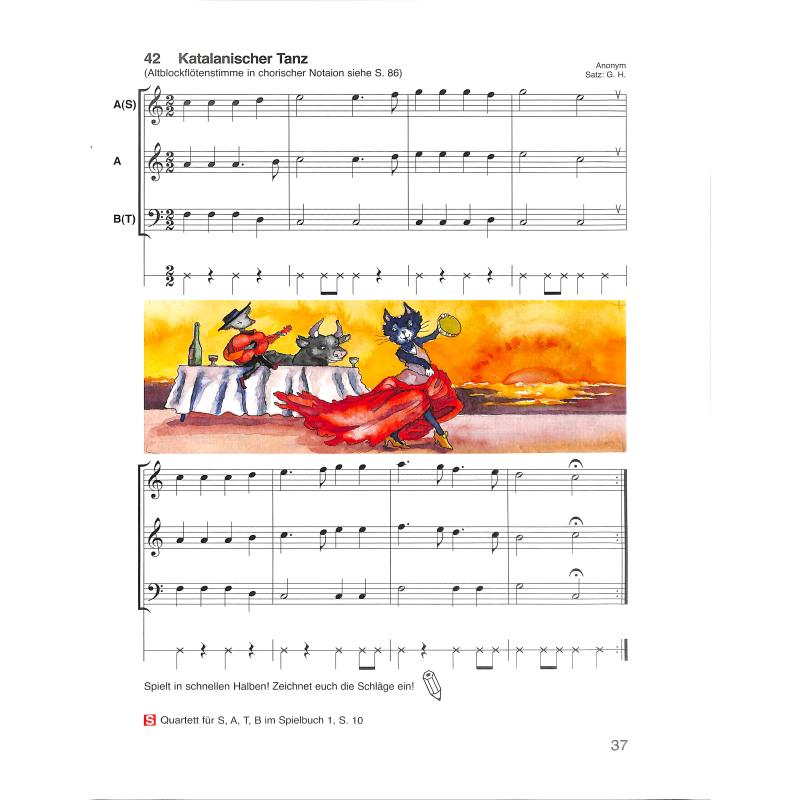 Spiel und Spaß mit der Blockflöte 1 | Schule für die Altbloc