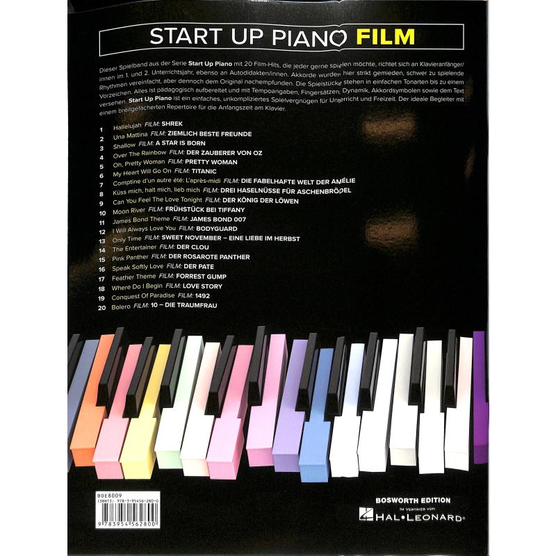 Start Up Piano - Film