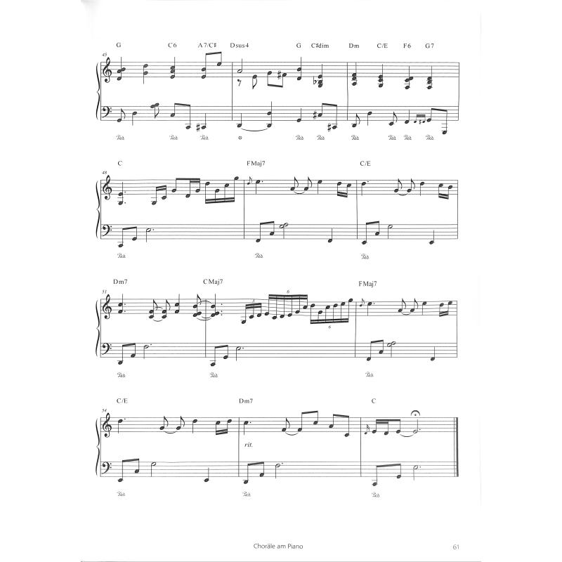 Choräle am Piano
