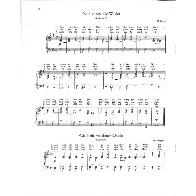 Choräle + geistliche Lieder