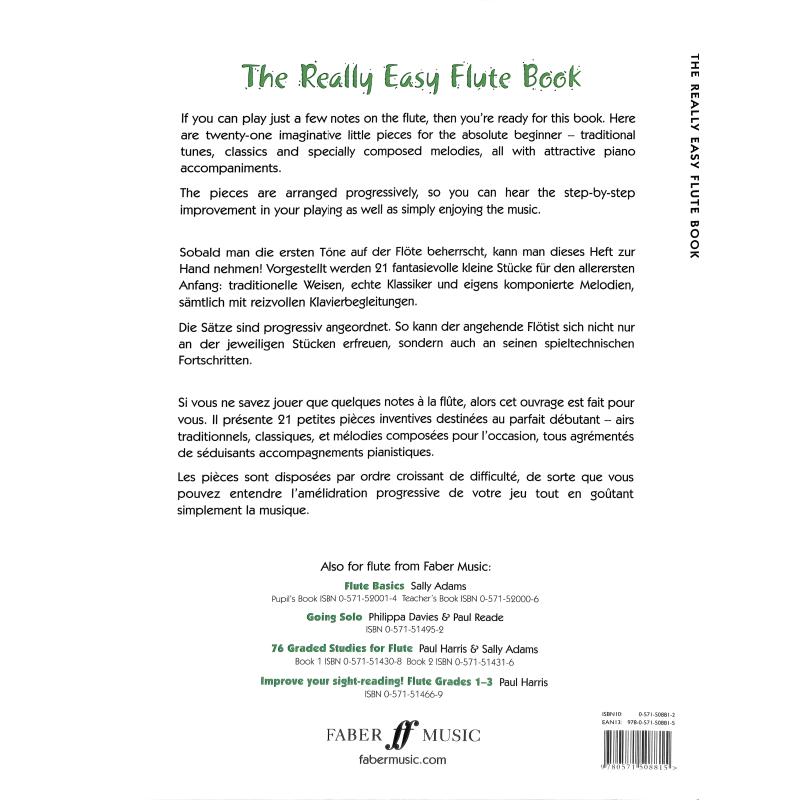 The really easy flute book