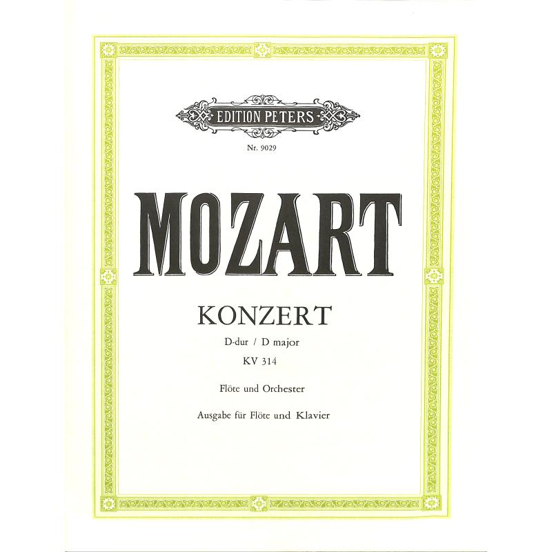 Konzert 2 D-Dur KV 314 (285d)