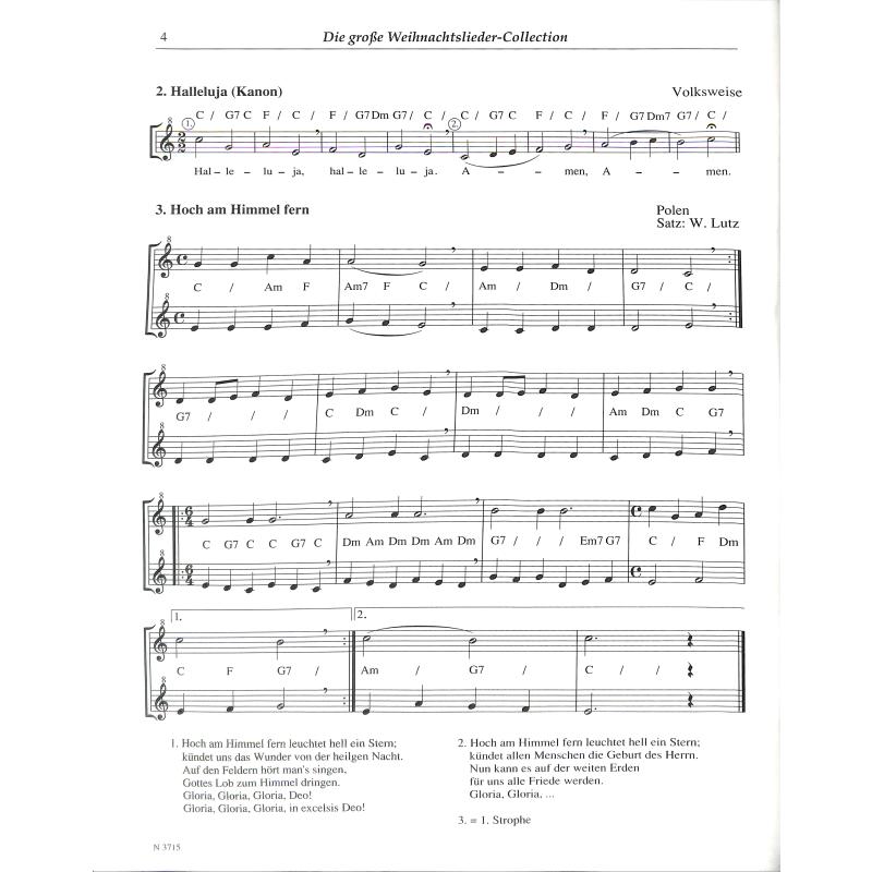 Die grosse Weihnachtslieder Collection