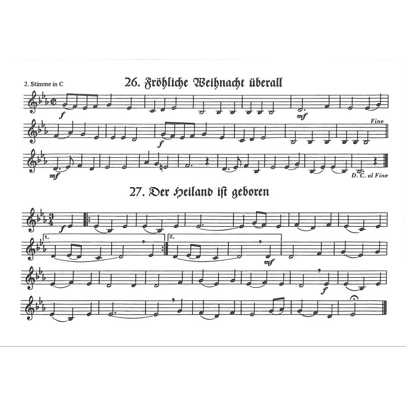 27 Lieder zur Weihnachtszeit 1
