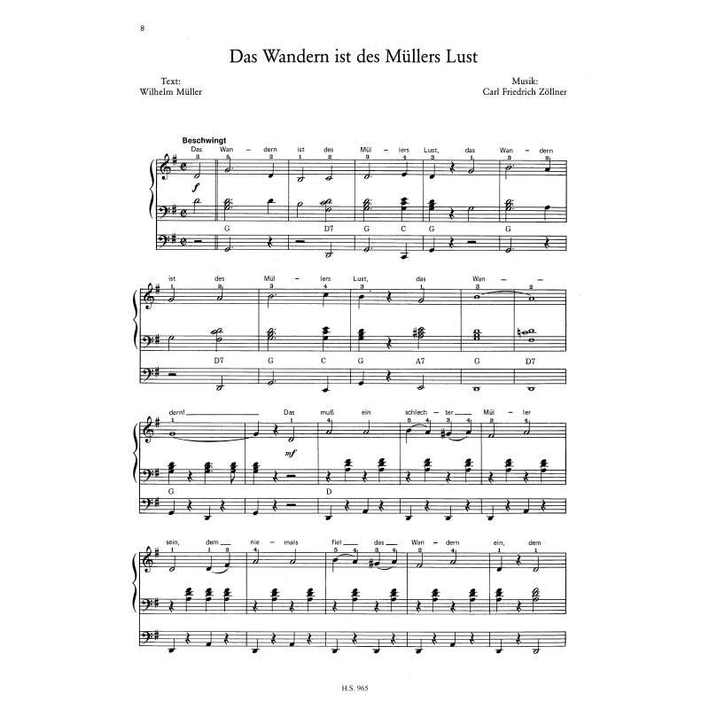 Volkslieder froh und munter