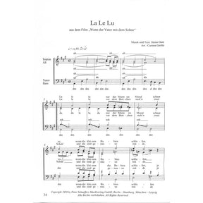 The movie choirbook - 12 famous film songs