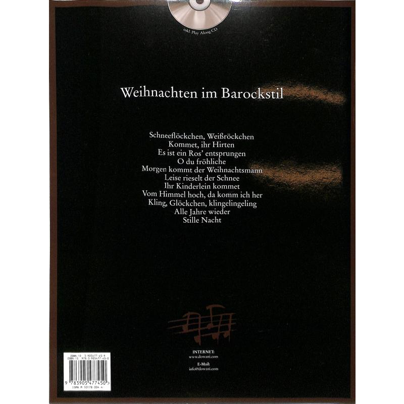 Weihnachten im Barockstil