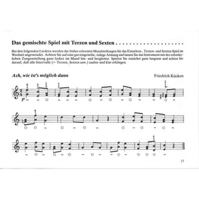 Schule chromatische Mundharmonika