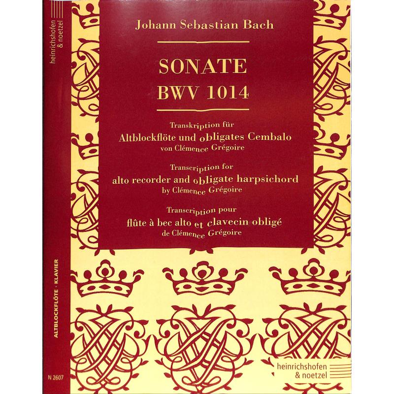 Sonate BWV 1014