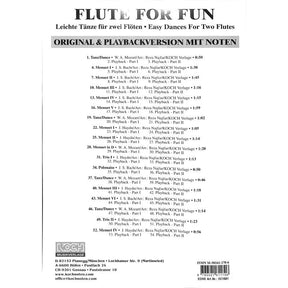 Flute for fun - leichte Tänze