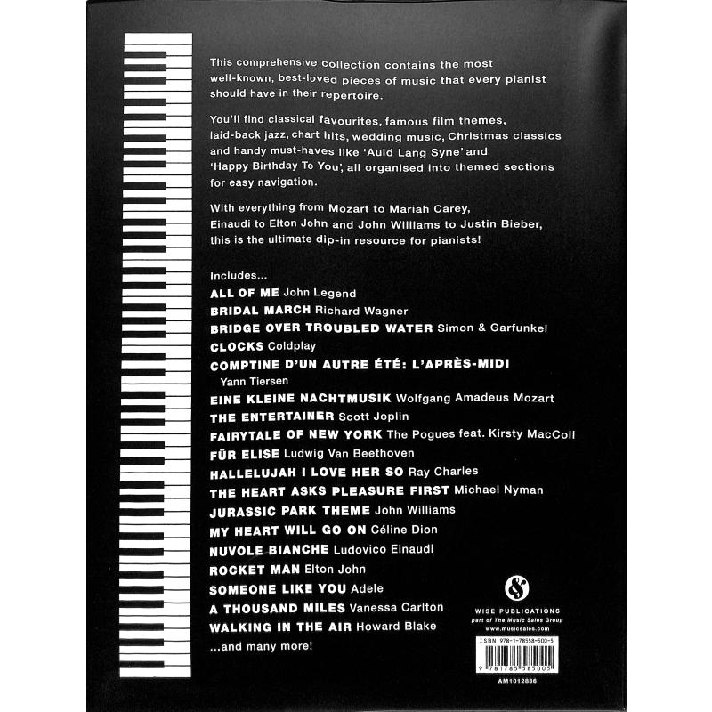 The big black Piano Songbook