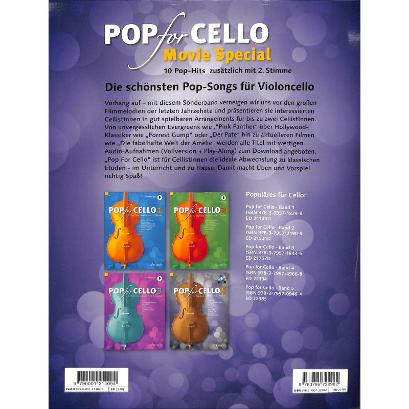 Pop for Cello - Movie special