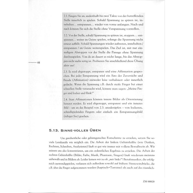 Üben mit Köpfchen | Mentales Training für Musiker