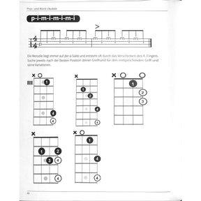 Pop + Rock Ukulele - Zupfmuster