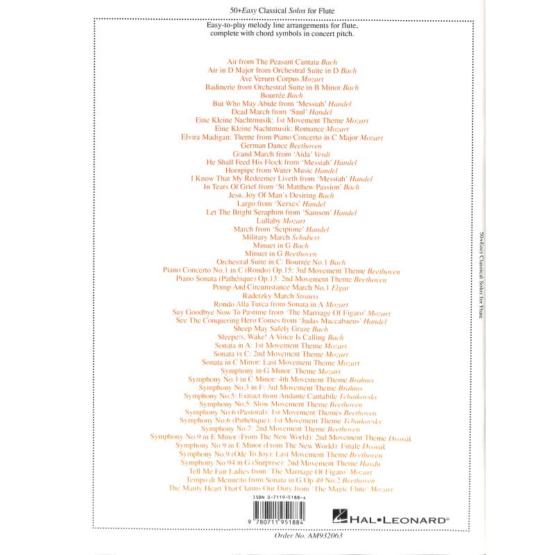 50 + easy classical solos