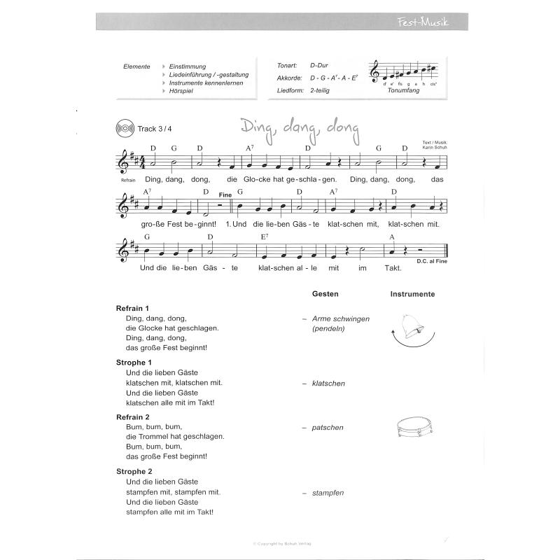 Fest Musik im Kindergarten