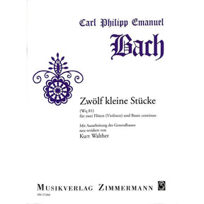 12 kleine Stücke