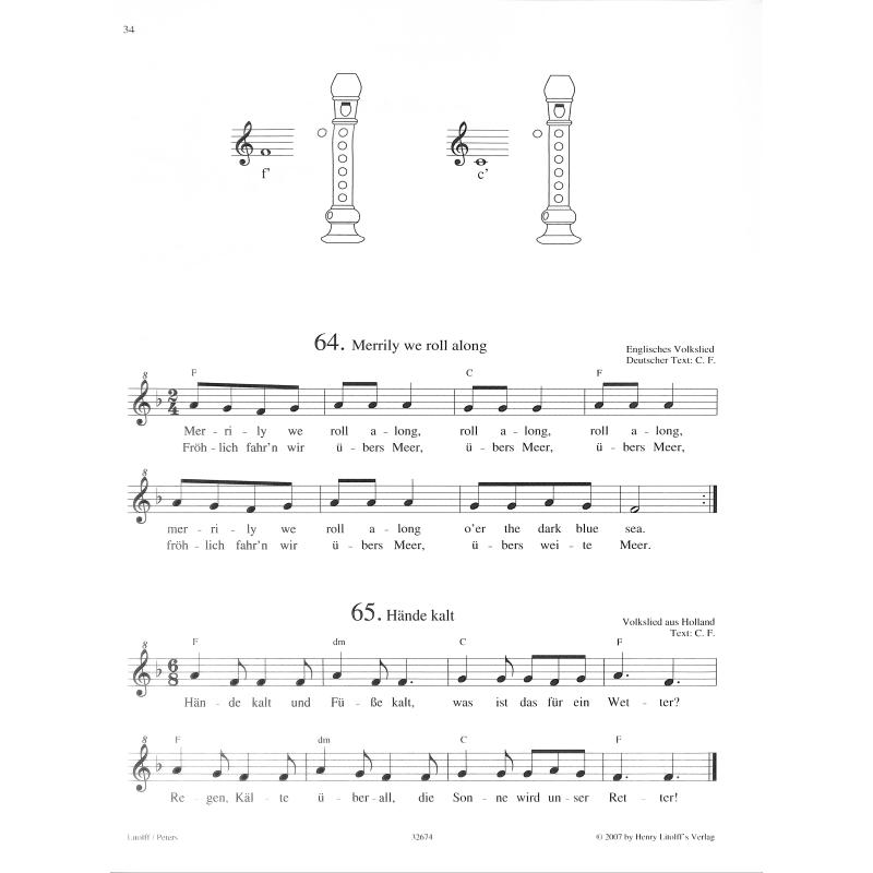 Blockflöte lernen 1