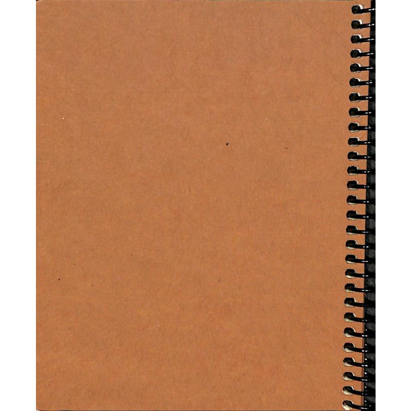 Noten Notiz Taschenbuch 9,5x14 Spiralheftung