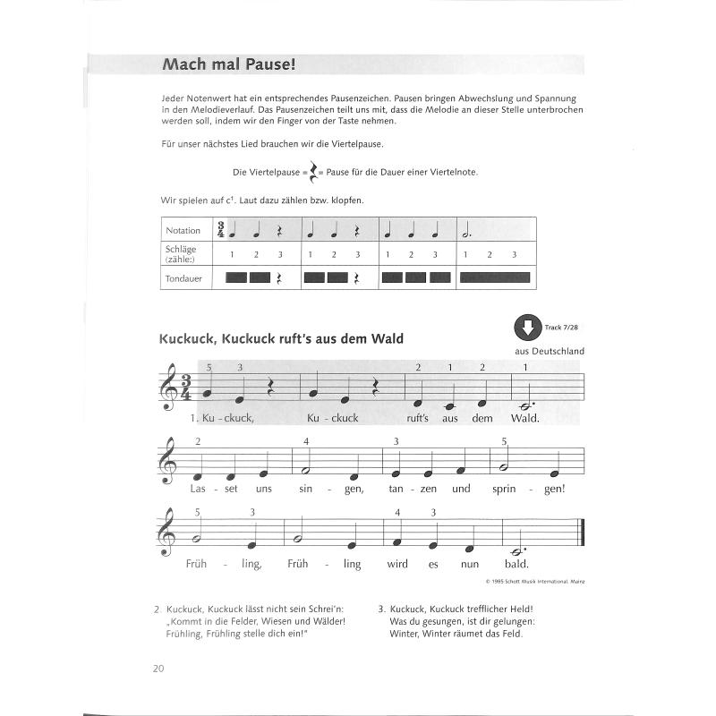 Der neue Weg zum Keyboardspiel 1